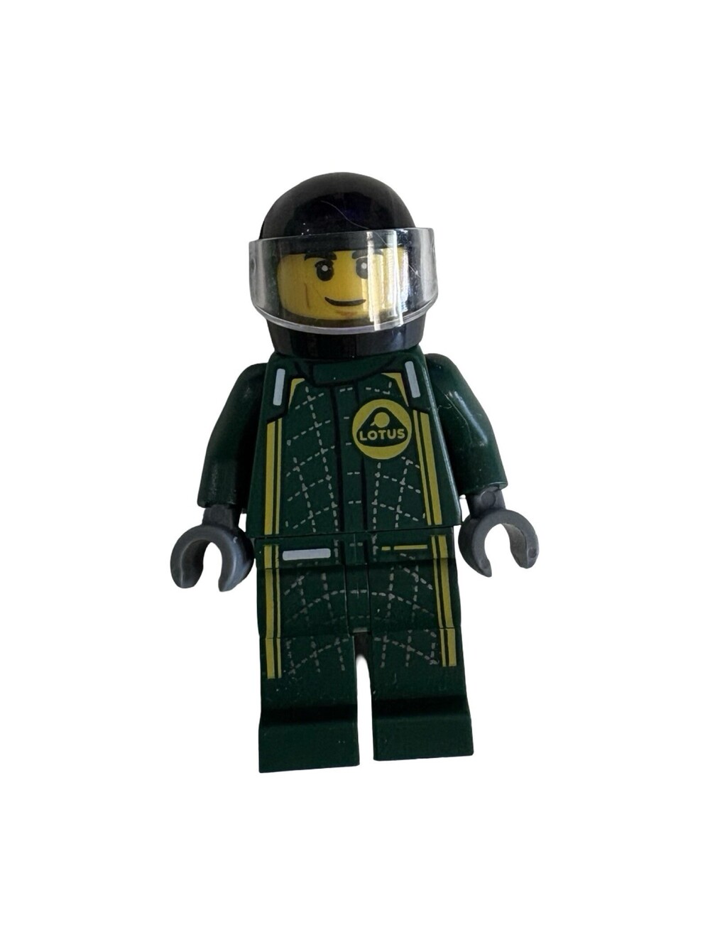 LEGO Lotus Evija Driver Racer minifigure 76907 Speed Champion